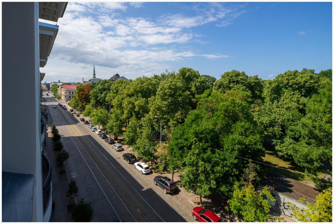 Ferienwohnung Riga Park View Library Exterior foto